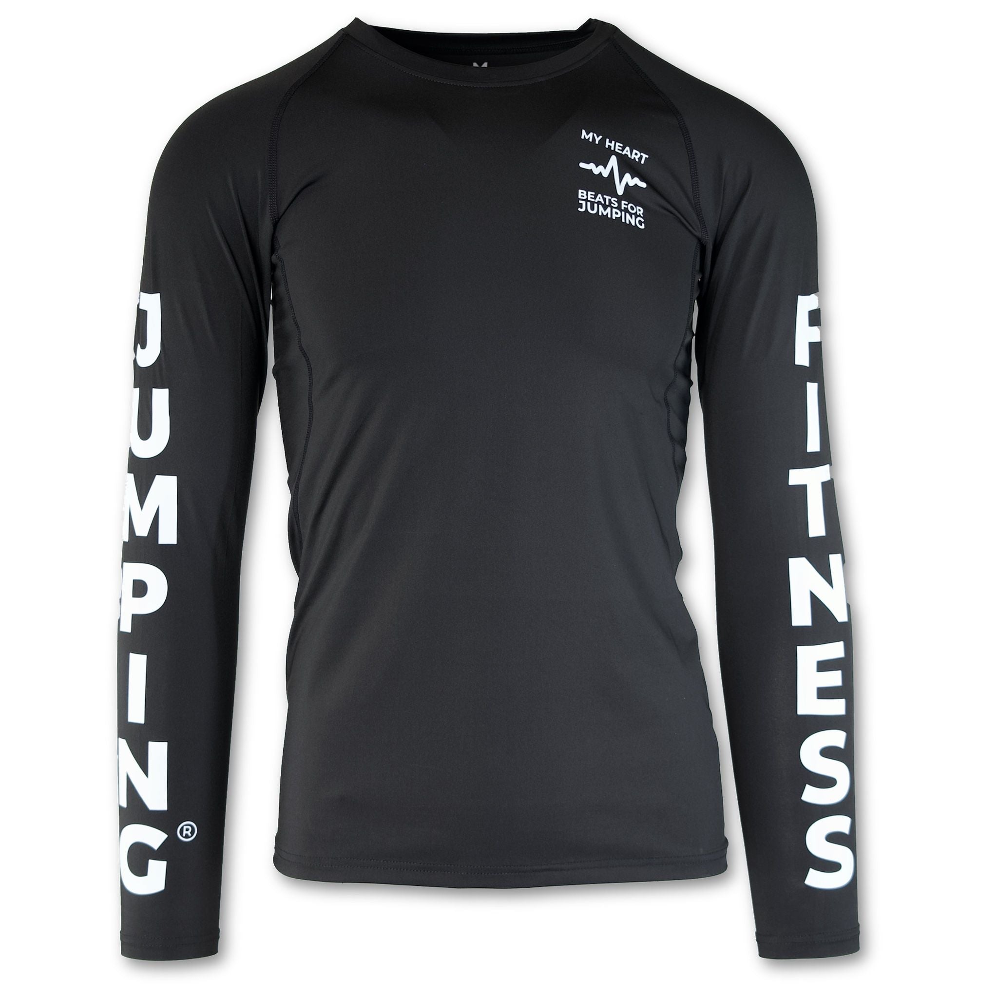 Black Functional T-shirt BEAT Unisex Jumping® Fitness