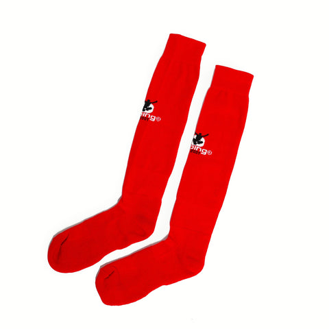 Red kneesocks - premium  from Jumping® Fitness - Just €10.20! Shop now at Jumping® Fitness