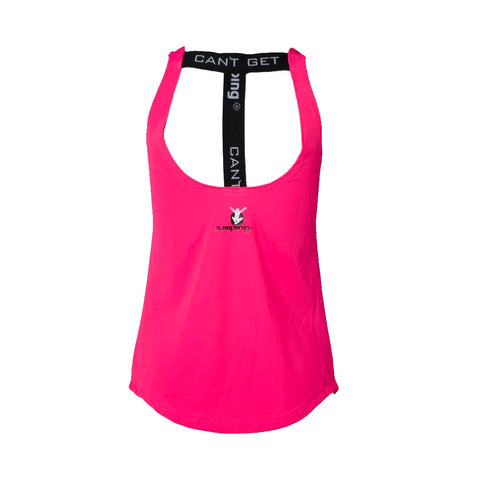 Pink women's tank top BRAZIL - premium  from Jumping® Fitness - Just €38! Shop now at Jumping® Fitness