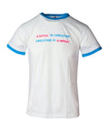 Men's white T-shirt with short sleeves - premium  from Jumping® Fitness - Just €11.60! Shop now at Jumping® Fitness