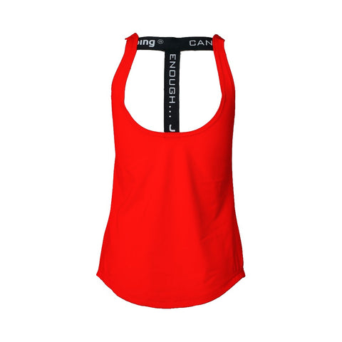 Red women's tank top BRAZIL - premium  from Jumping® Fitness - Just €38! Shop now at Jumping® Fitness