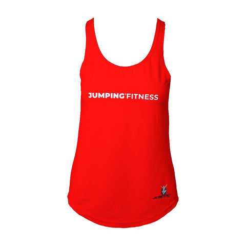 Red women's tank top BRAZIL - premium  from Jumping® Fitness - Just €38! Shop now at Jumping® Fitness