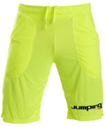 Men's yellow shorts above the knees - premium  from Jumping® Fitness - Just €44! Shop now at Jumping® Fitness