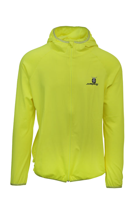 Men's hoodie neon yellow - premium  from Jumping® Fitness - Just €15.20! Shop now at Jumping® Fitness