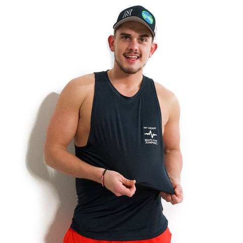 Men's tank top BEAT - premium  from Jumping® Fitness - Just €36.80! Shop now at Jumping® Fitness