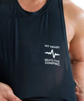 Men's tank top BEAT - premium  from Jumping® Fitness - Just €36.80! Shop now at Jumping® Fitness