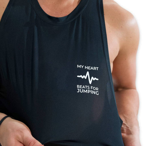 Men's tank top BEAT - premium  from Jumping® Fitness - Just €36.80! Shop now at Jumping® Fitness