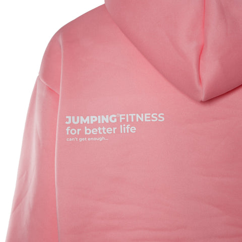 Pink hoodie UNITED - premium  from Jumping® Fitness - Just €39.40! Shop now at Jumping® Fitness