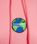 Pink hoodie UNITED - premium  from Jumping® Fitness - Just €39.40! Shop now at Jumping® Fitness