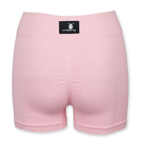 Pink sports shorts