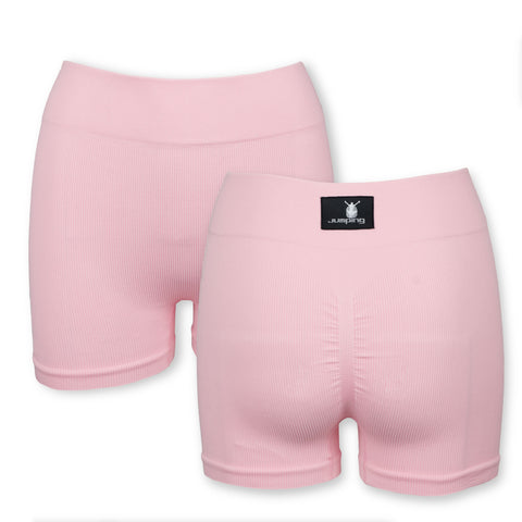 Pink sports shorts