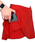 Red skirt BEAT 2-IN-1 - premium  from Jumping® Fitness - Just €24.80! Shop now at Jumping® Fitness