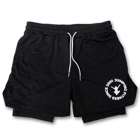 Men's shorts 2-IN-1 - premium  from Jumping® Fitness - Just €27.60! Shop now at Jumping® Fitness