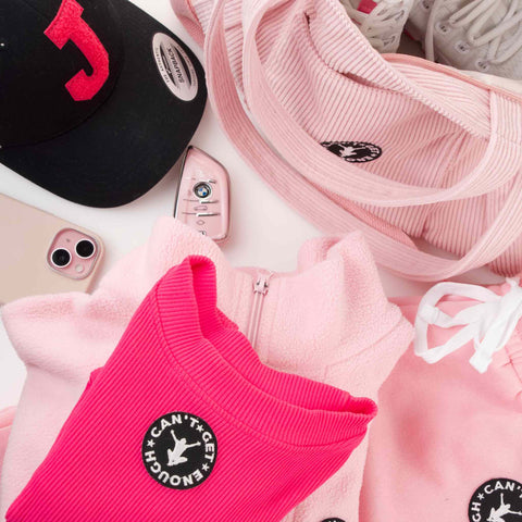 Pinke Vintage-Tasche CAN’T GET ENOUGH