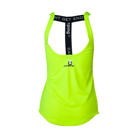 Yellow women's tank top BRAZIL - Premium  from Jumping® Fitness - Just $38.00! Shop now at Jumping® Fitness