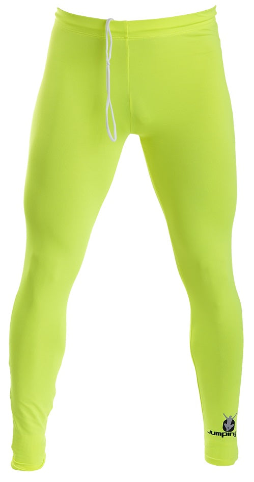One size fits all, full length, summer weight neon green lycra spandex  leggings. Offered in everyday essential colors to coordinate with long tops  or skirts. | 730307 | Wholesale Fashion Jewelry