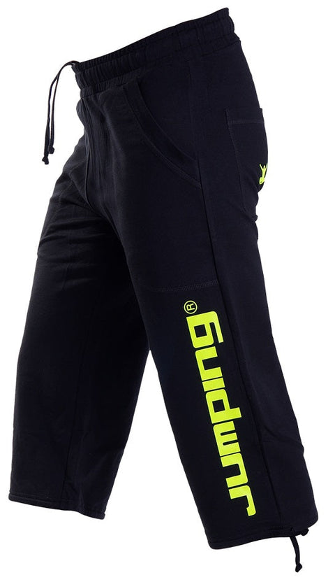 Men's sweatpants 3/4 black - Premium  from Jumping® Fitness - Just $23.60! Shop now at Jumping® Fitness