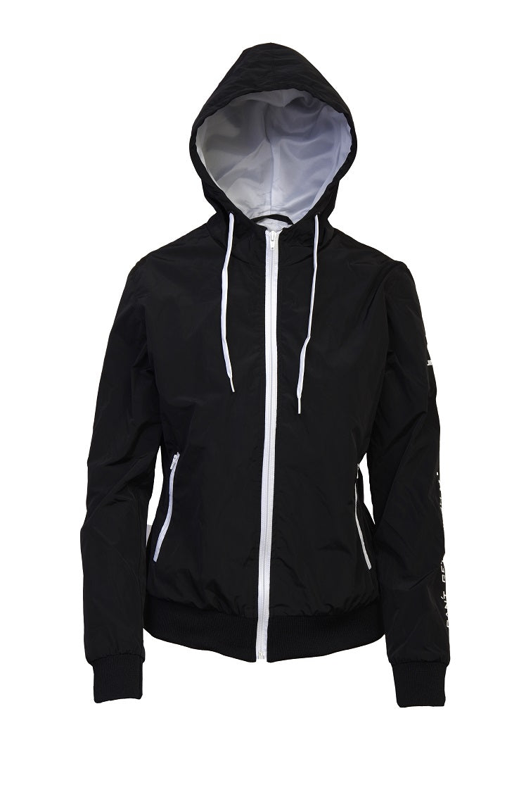 Black waterproof hot sale sports jacket