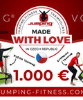 Voucher 1000 € - premium  from Jumping® Fitness - Just €1000! Shop now at Jumping® Fitness