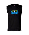 Black t-shirt without sleeves - Premium  from Jumping® Fitness - Just $11.60! Shop now at Jumping® Fitness