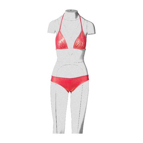 Orange Jumping® glitter swimsuit - Premium  from Jumping® Fitness - Just $39.00! Shop now at Jumping® Fitness