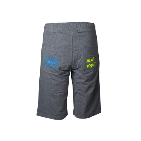 Gray shorts above the knees - Premium  from Jumping® Fitness - Just $19.60! Shop now at Jumping® Fitness