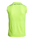 Yellow sleeveless men’s T-shirt. - Premium  from Jumping® Fitness - Just $23.10! Shop now at Jumping® Fitness