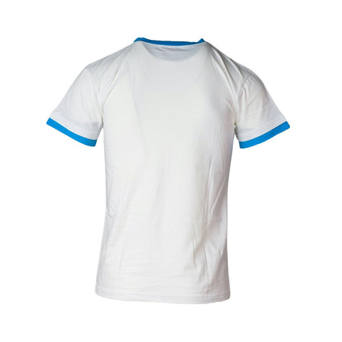 Men's white T-shirt with short sleeves - Premium  from Jumping® Fitness - Just $11.60! Shop now at Jumping® Fitness